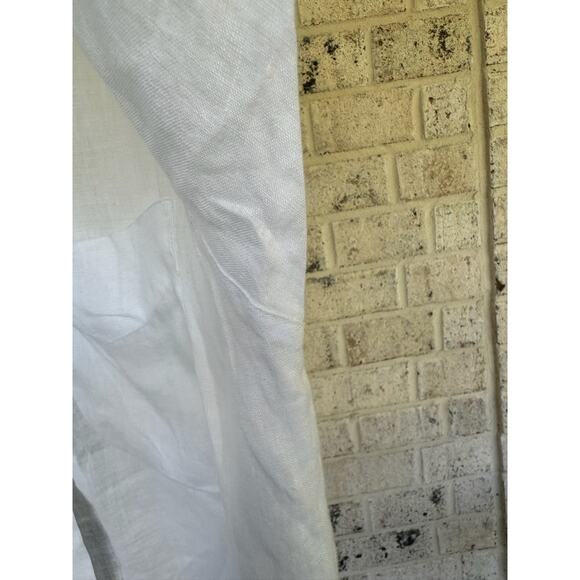 Go Linen L'Zinger Long Sleeve Single Pocket Linen Shirt-Size 1 - Picture 3 of 8